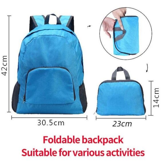 Backpack Packable Foldable Ultra Lightweight Water Resistant Durable Camping1Set - Picture 7 of 12